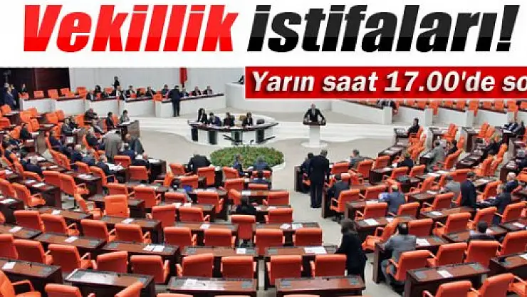 Vekillik istifaları sürüyor