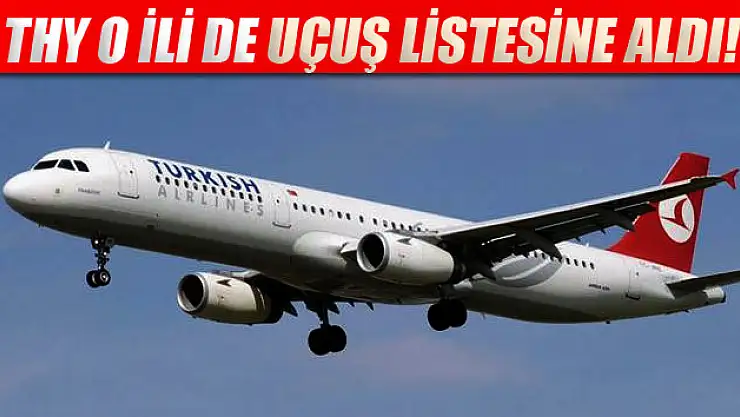 THY Ordu-Giresun Havaalanı'nı tarifesine aldı