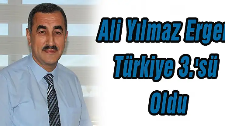 İHA Samsun Bölge Müdürü Ergen Türkiye 3.'sü Oldu