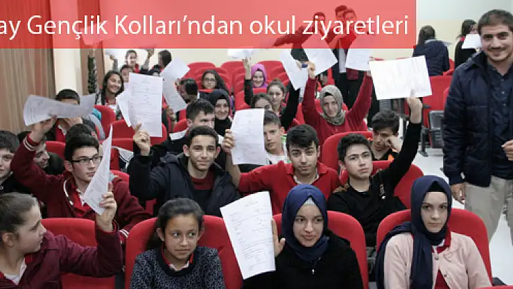 Kızılay Gençlik Kolları'ndan okul ziyaretleri