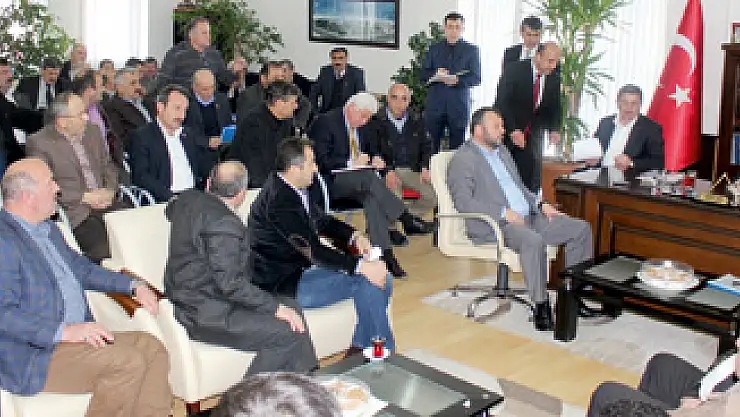 Başkan Kul, Muhtarların Sorunlarını Dinledi