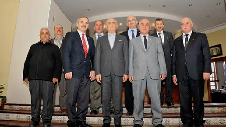 Samkon Yönetimi Başkan Yılmaz'ı Ziyaret Etti