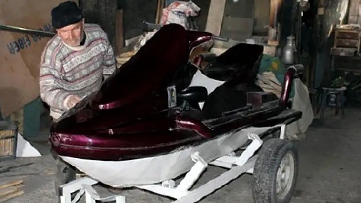 Bin 500 liralık Türk yapımı jetski