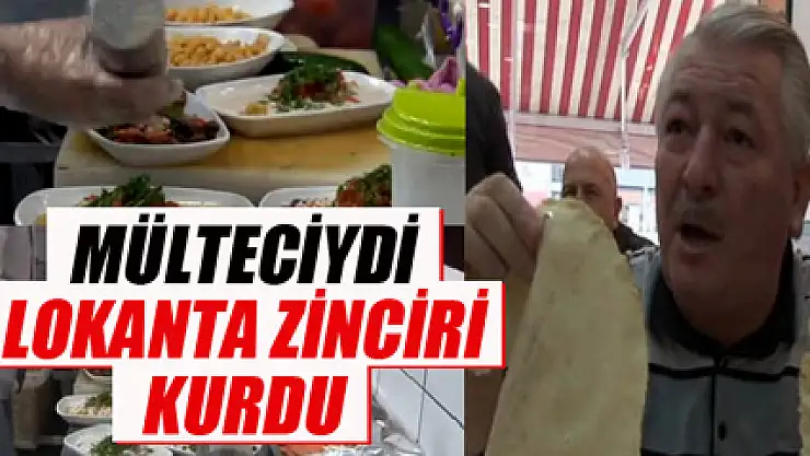 Suriyeli mülteci Nizar Bitar, İstanbul'da lokanta zinciri kurdu