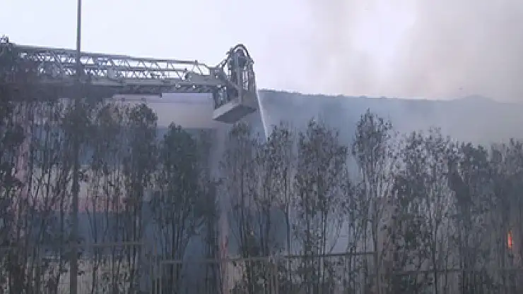 Hadımköy'de yangın