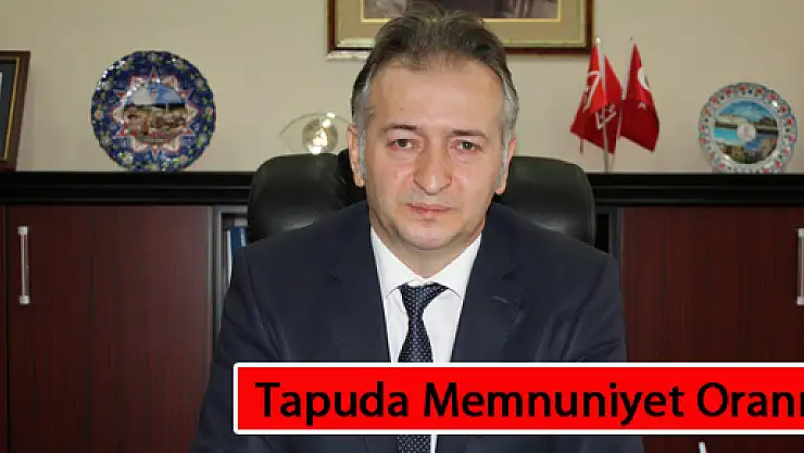 Tapuda Memnuniyet Oranı Yüzde 99,65