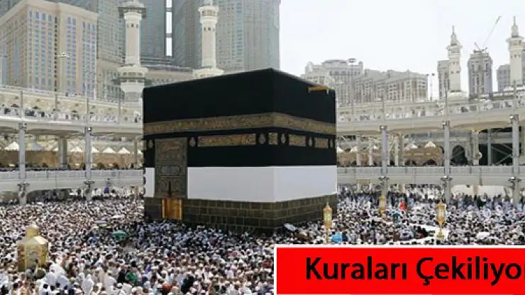 Hac kuraları çekiliyor