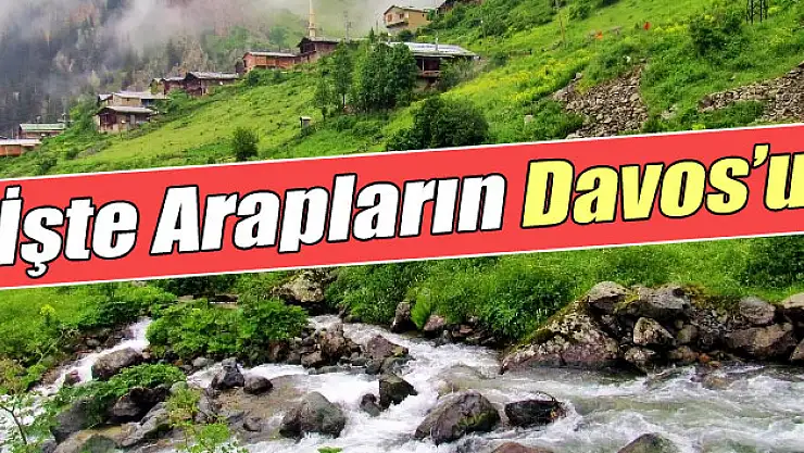 Karadeniz, Araplar için Davos