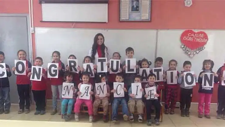 DİLEK ÖĞRETMEN TEBRİK ETTİ