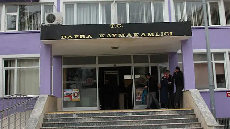 KAYMAKAMLIĞA POMPALI TÜFEKLE GİRDİ