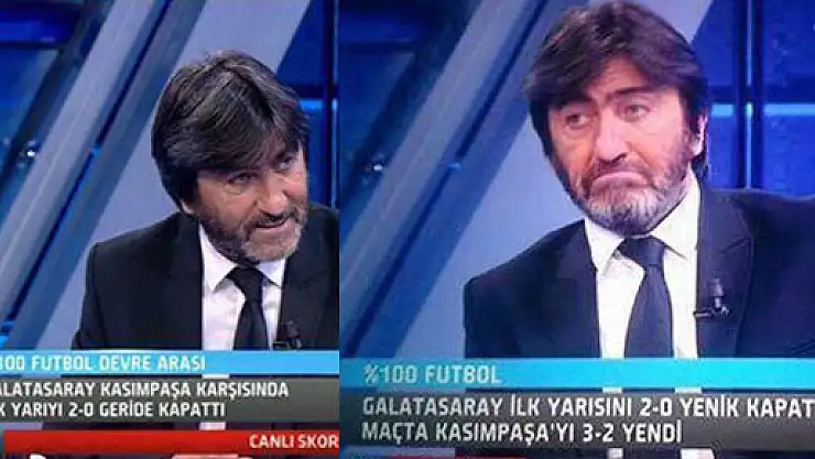 Rıdvan Dilmen'in yüz hali sosyal medyayı salladı