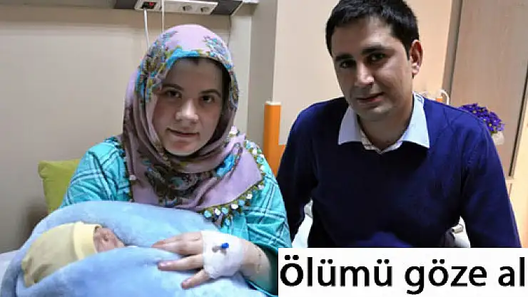 Çocuğu için ölümü göze aldı