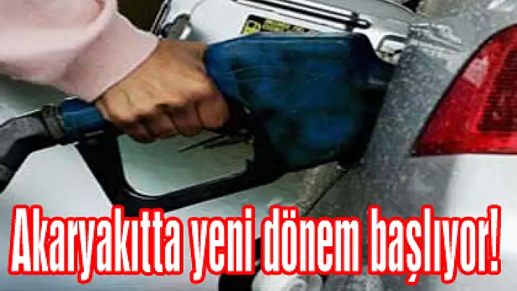 Akaryakıtta yeni dönem başlıyor!