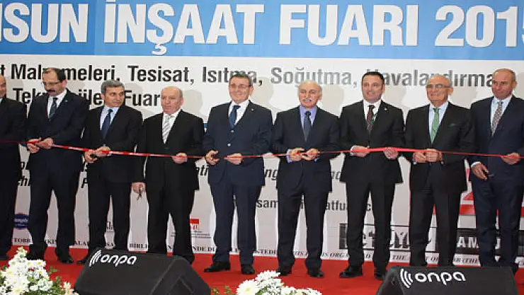 Samsun İnşaat Fuarı Açıldı
