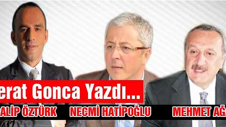 MEHMET AĞAR, GALİP ÖZTÜRK ve NECMİ HATİPOĞLU