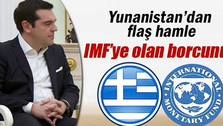 Yunanistan IMF'ye olan borcunu ödedi
