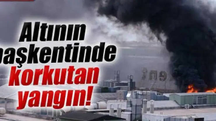 Kuyumcukent'te büyük yangın