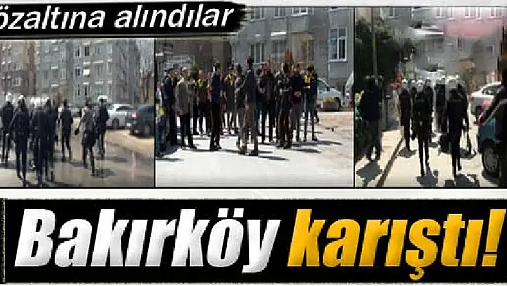 Bakırköy'de 'Grup Yorum' gerginliği