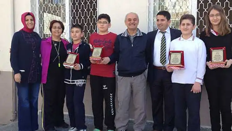 ÇARŞAMBA ATATÜRK ORTAOKULU İLÇE BİRİNCİSİ