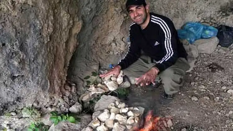 Silah sesleriyle yankılanan mağaralar artık kamp alanı