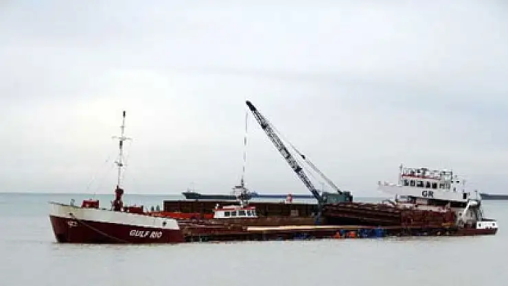 Karaya oturan gemiye 99 gün sonra müdahale