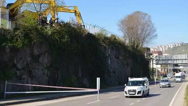 Yola kepçeli önlem!