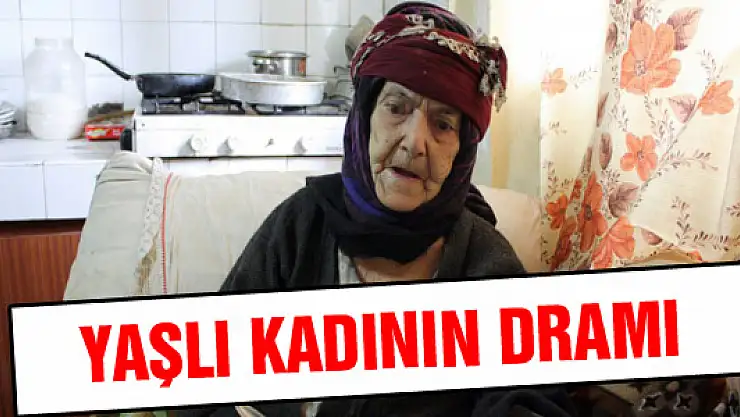 Yaşlı kadının dramı