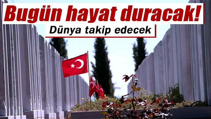 Dünyanın gözü Çanakkale'de