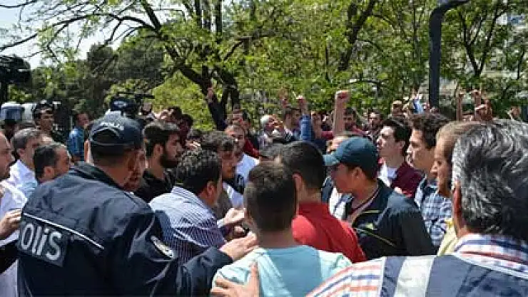 Balıkesir'de HDP mitinginde olaylar çıktı