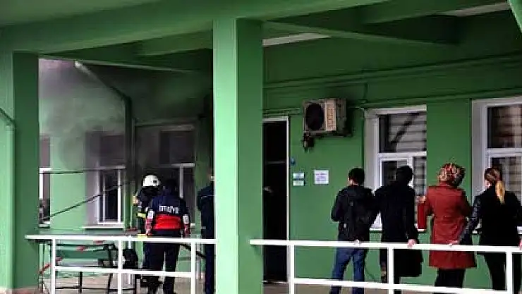 FİSKOBİRLİK Genel Müdürlüğü'nde yangın paniği