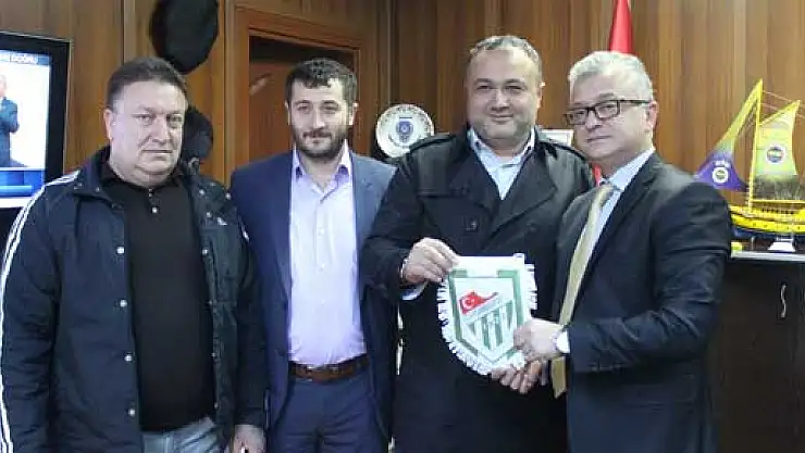 Başkan Özkan Yıldırım'dan Emniyet Müdürüne Ziyaret