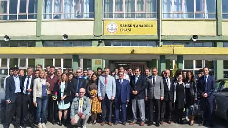 Yabancı Öğretmen ve Öğrenciler Samsun'da