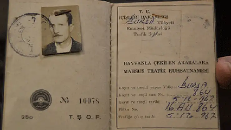 Bir zamanlar kağnıların da ruhsatı vardı