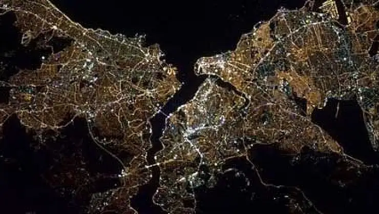 Amerikalı astronot uzaydan İstanbul fotoğrafı paylaştı