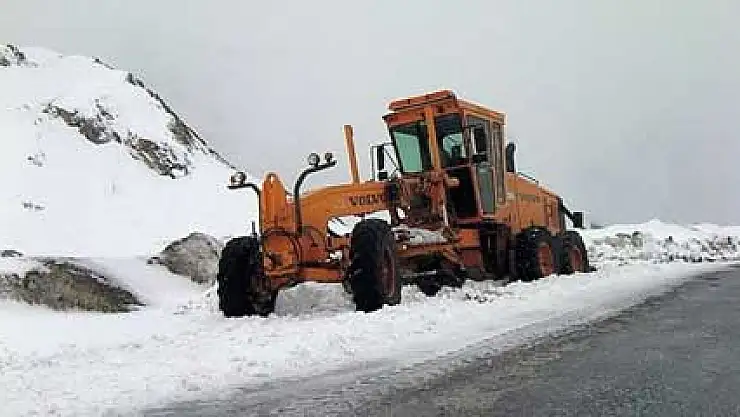 Mayıs ortasında karla mücadele
