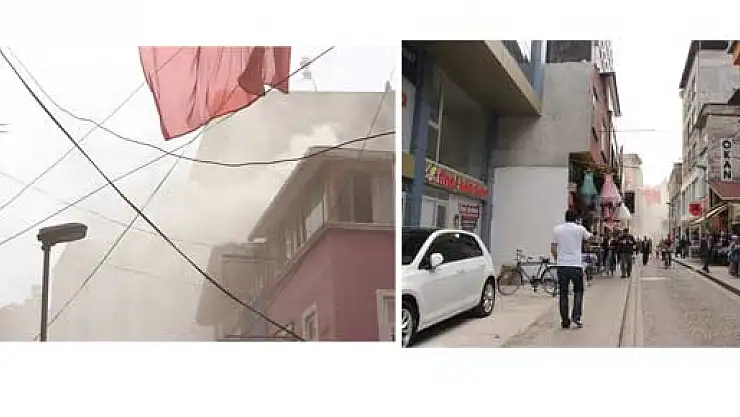 YANGIN PANİK YARATTI