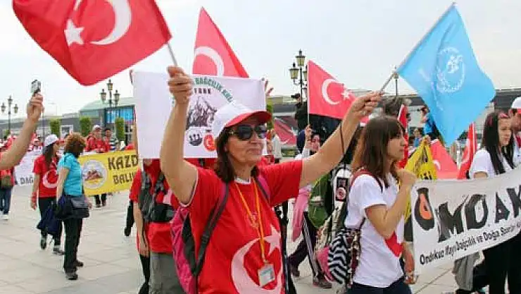 Samsun'da Ulusal Kurtuluş Mücadelesi 7. Anma yürüyüşü başladı