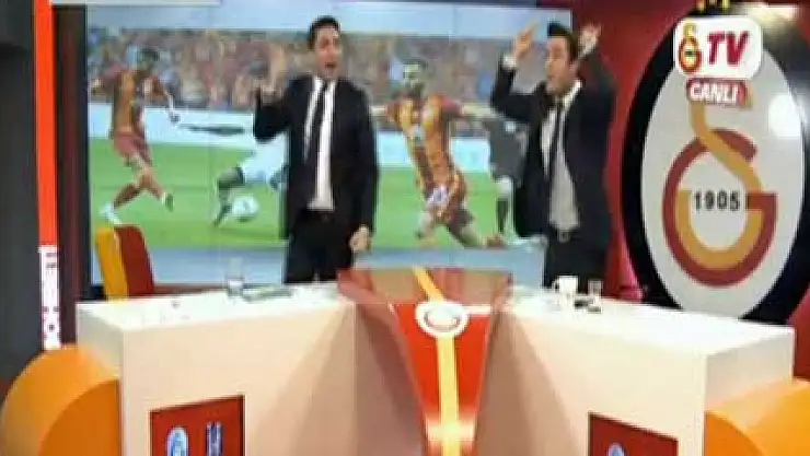 GS TV spikerlerinin çıldırdığı an