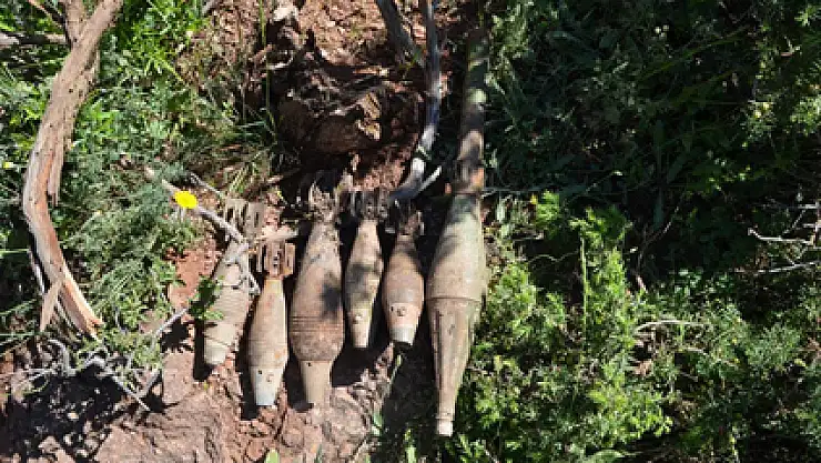Havan ve antitank roketi bulundu