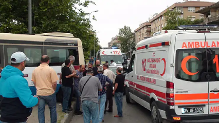 Kartal'da minibüscü dehşeti