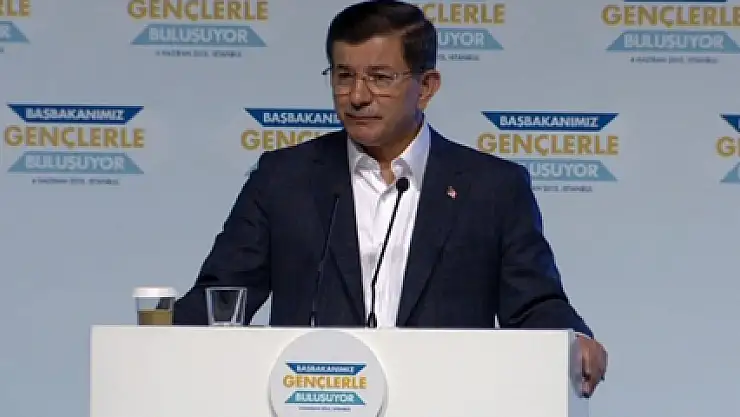 Başbakan Davutoğlu'nun duygusal anları