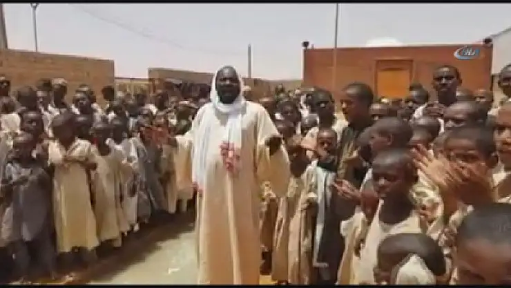 Darfurlu müslümanlardan Erdoğan'a ve Türkiye'ye dua