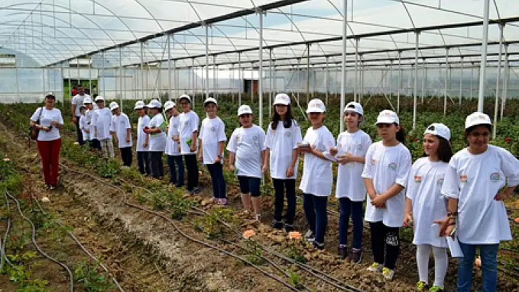 SAMSUN'DA LİDER ÇOCUK TARIM KAMPI SONA ERDİ