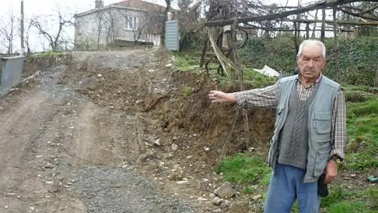 Ağcagüney' de 9 Ev acil tahliye ediliyor