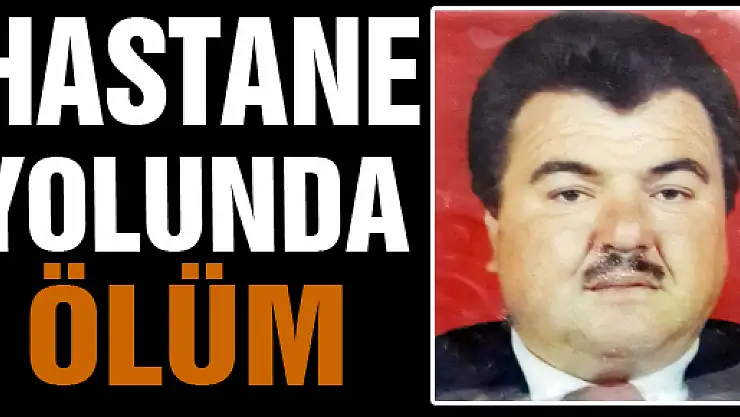 EŞİNİ HASTANEYE GÖTÜRÜRKEN KENDİ ÖLÜME GİTTİ… ACI KADER!