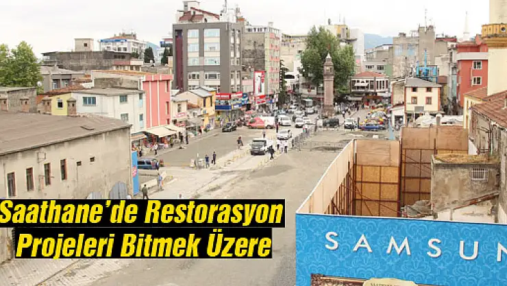 Saathane'de Restorasyon Projeleri Bitmek Üzere