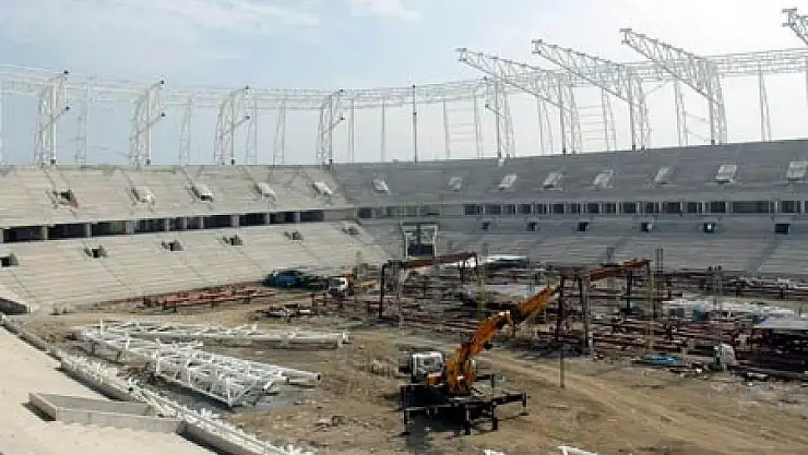 Yeni Stadın Yüzde 80'i Tamam