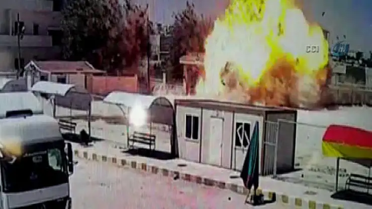 IŞİD'in intihar saldırısı böyle görüntülendi