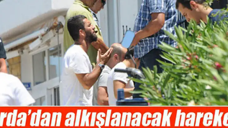 Arda'dan takdir toplayan hareket!