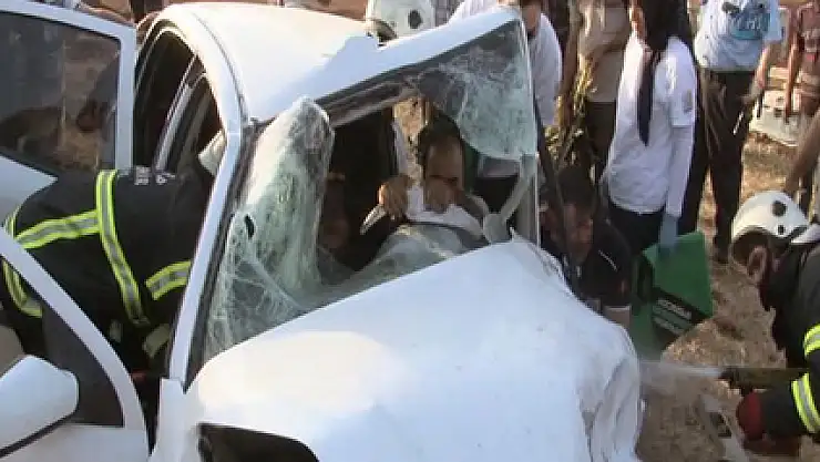 Gaziantep'te kaza: 1 ölü, 4 yaralı